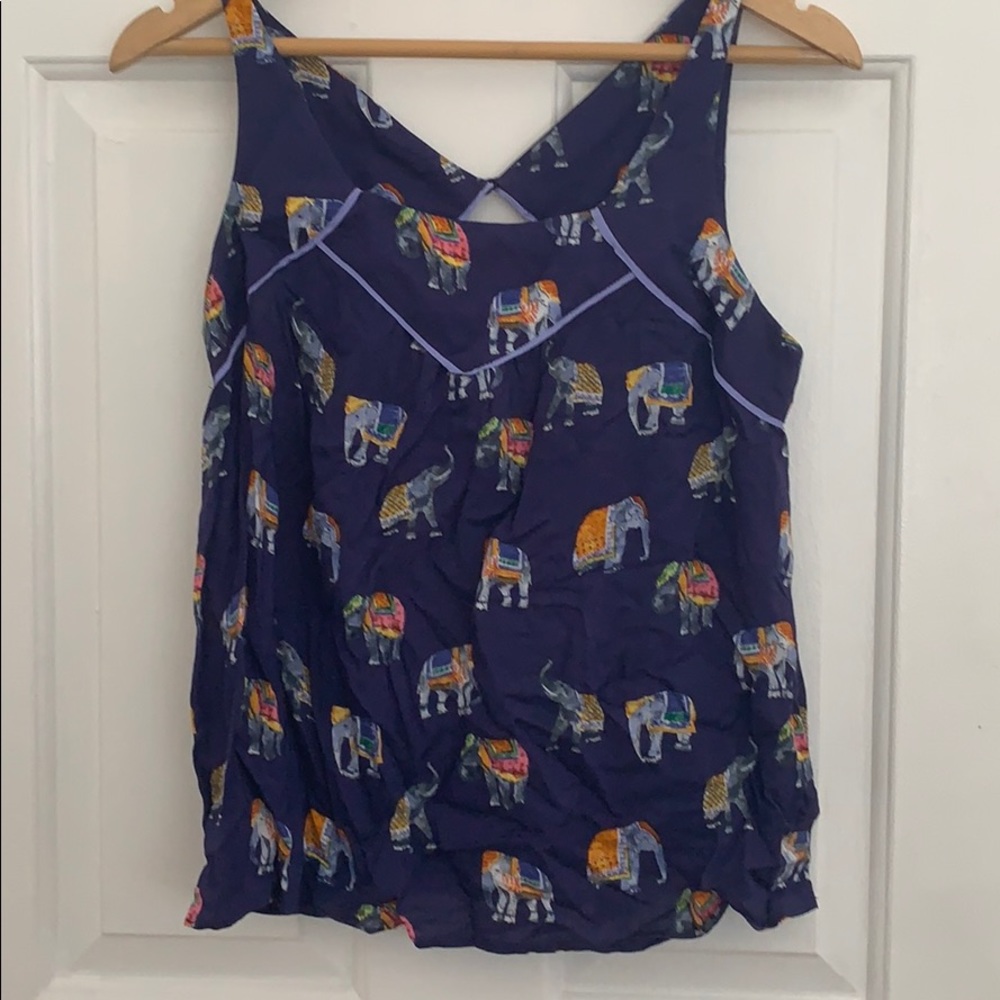 Anthropologie Elephant Blouse